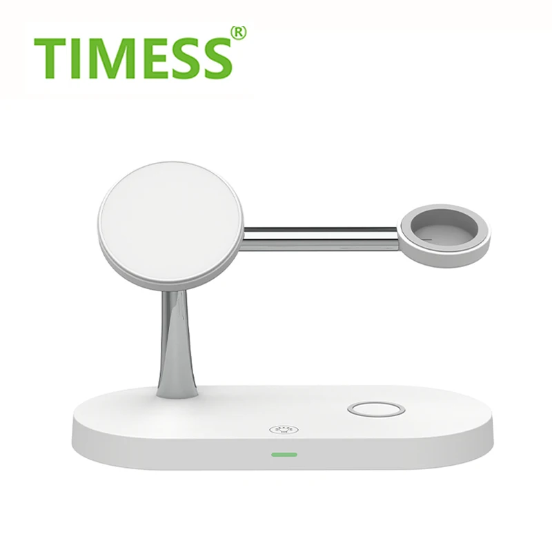 Bezprzewodowa ładowarka 3 w 1 do iPhone'a 16 15 14 13 12 Stacja szybkiego ładowania do Apple Watch lub Samsung Watch Cable - AliExpress 202192403