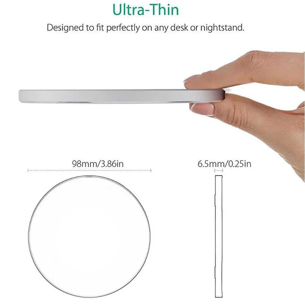รูปสินค้า แท่นชาร์จไร้สาย รองรับ iPhone Samsung Huawei