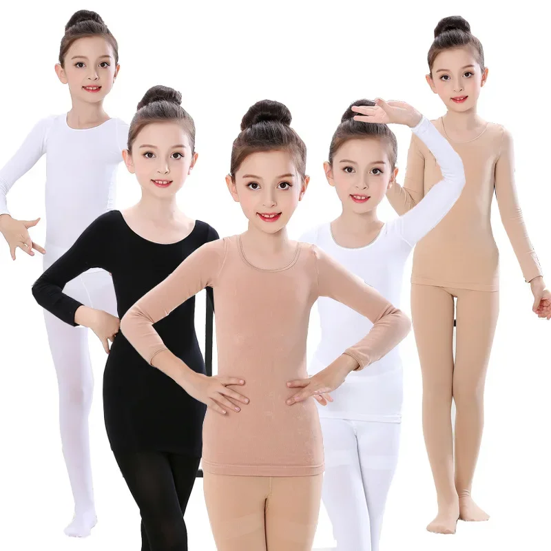 Girls Underwear Set Autumn Winter Fleece Warm Thermal for Kids 10 12 Years children underwear suits children clothes