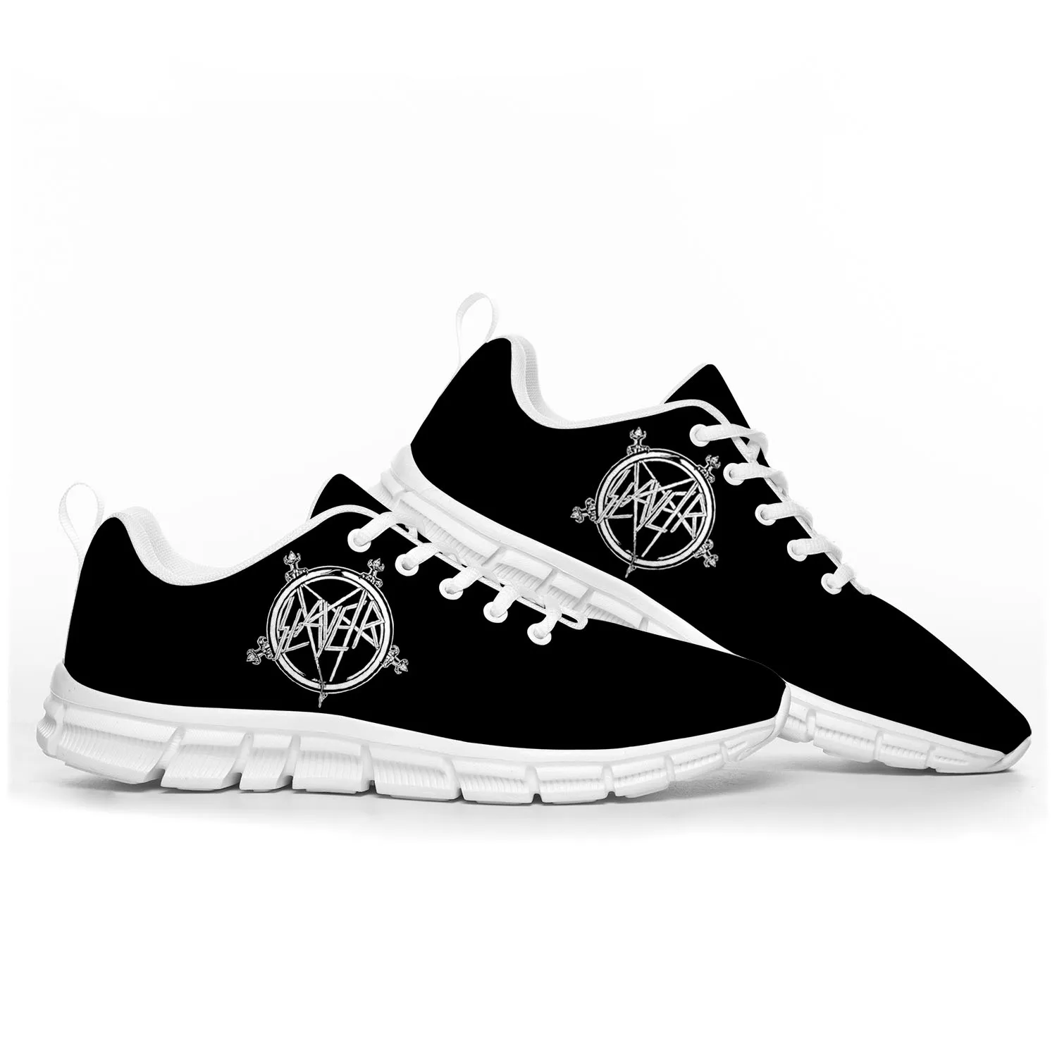 

Slayer Heavy Metal Rock Band Sports Shoes Mens Womens Teenager Kids Children Sneakers Casual Custom High Quality Couple Shoes