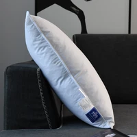 NEW 100% White Goose Down Triple Layer Pillow Cotton Shell Custom Size Cushion Feather Core Use All Season 1