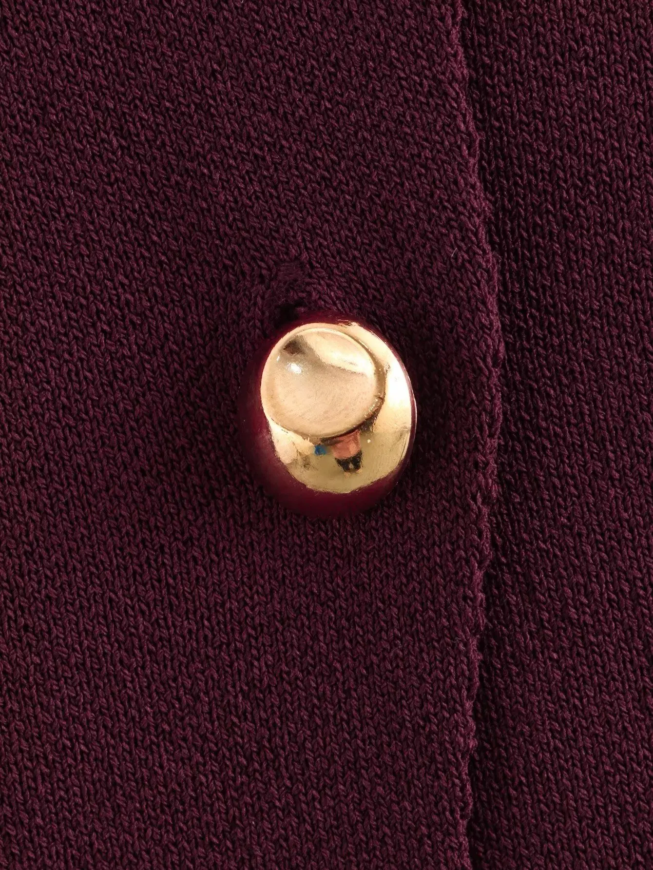 Vintage Solid  Golden Button Woman Single Breasted Sweater Ladies V-neck Long Sleeve Pocket Female knitted sweater 6