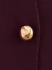 Vintage Solid  Golden Button Woman Single Breasted Sweater Ladies V-neck Long Sleeve Pocket Female knitted sweater 6