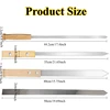 Stainless Steel Kebab Skewers 55cm/50cm/44cm/40cm Skewers Shish Kebab Turkish Persian Koubideh Iranian Mediterranean Brazilian 2