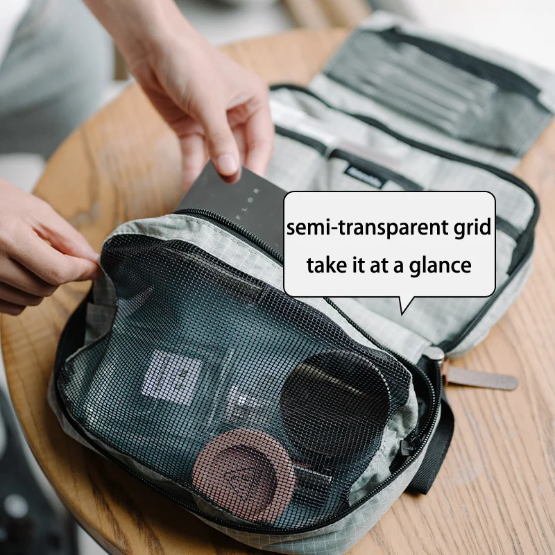 Naturehike Travel Hanging Toiletry Bag Water-proof Cosmetic Storage Bag PVC Wet Dry Separated Camping Hiking Wash, waterproof bag,dry bag
