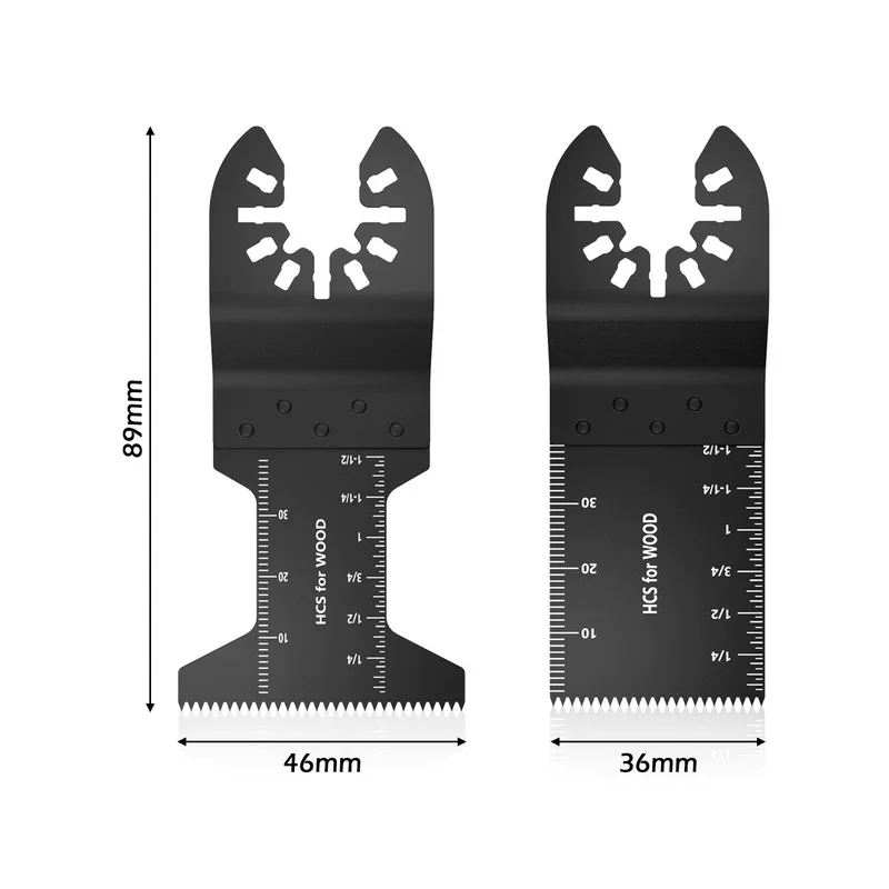 100-20 Pack Multi-Function Saw Blades Oscillating Blade Bi-metal Precision Saw Tool for dewalt Renovator Cutting Accessories images - 6