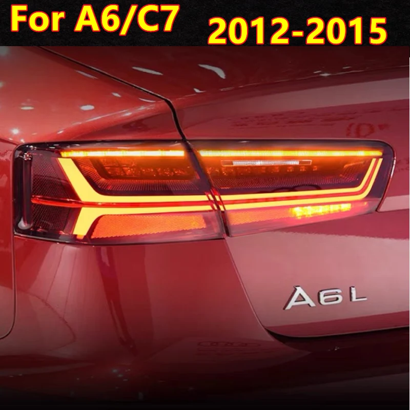 

Suitable for 2012-2015 Audi A6 C7 modified new LED tail light assembly brake light reversing light signal light