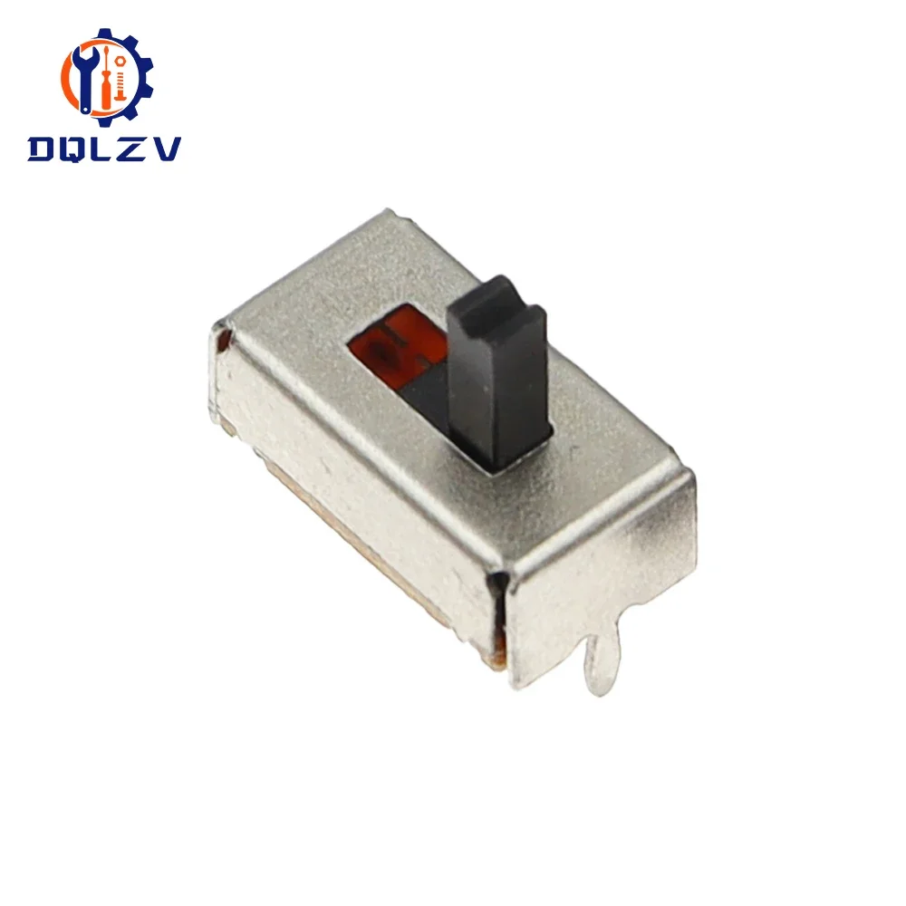 Фото Переключатель SS23D07 SS23D07VG5, 8 контактов, 3 положения, 2 п3 т, с двойной вертикальной раздвижной ручкой, высота 5 мм №5