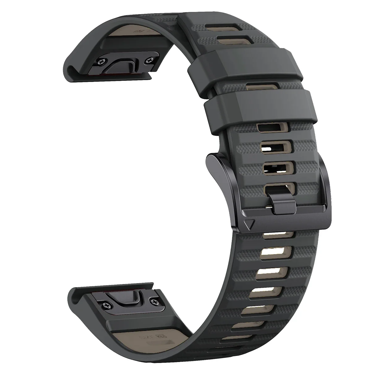 Premium Silicone QuickFit Watch Strap - 22mm/26mm - Universal Fit