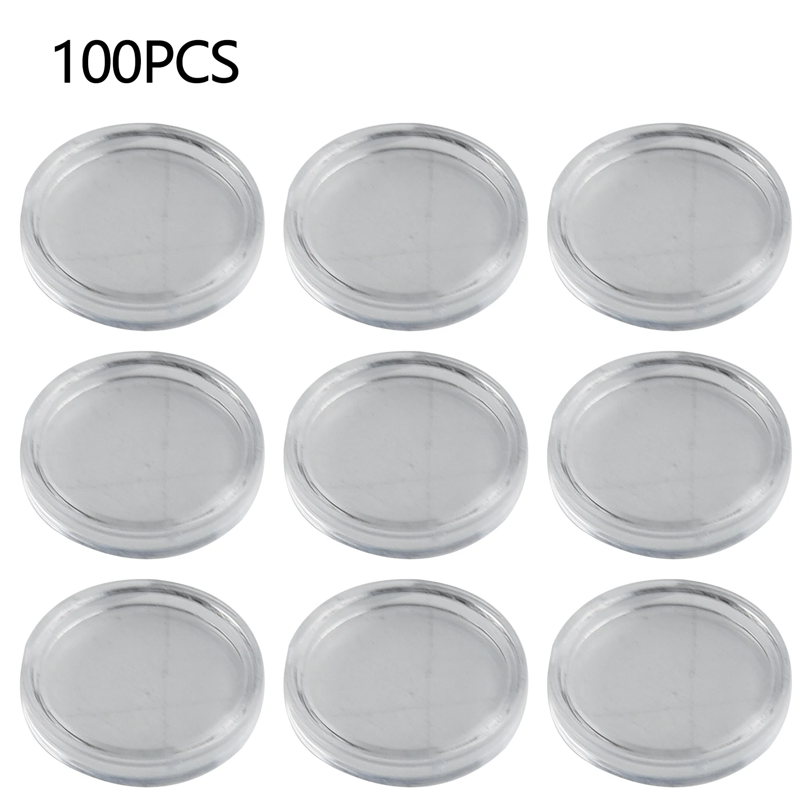 

Containers Coin box Paper Money Plastic Protective Publications Storage Capsules Clear Holders Supplies Transparent 100Pcs