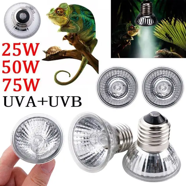 20/50/75W Heat Lamp UVA UVB Reptile Constant Temperature Lamp Full Spectrum Sunlamp Basking Pet Light Coop Chick Pet Turtle Lamp 20/50/75W Heat Lamp UVA UVB Reptile Constant Temperature Lamp Full Spectrum Sunlamp Basking Pet Light Coop Chick Pet Turtle Lamp
