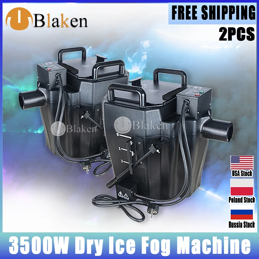 0 Tasse 2 Pezzi 3500W Macchina Per Ghiaccio Secco Macchina Per Fumo A Nebbia Bassa Annbus 3500W Macchina Per Nebbia Di Ghiaccio Secco Per Eventi Di Fe