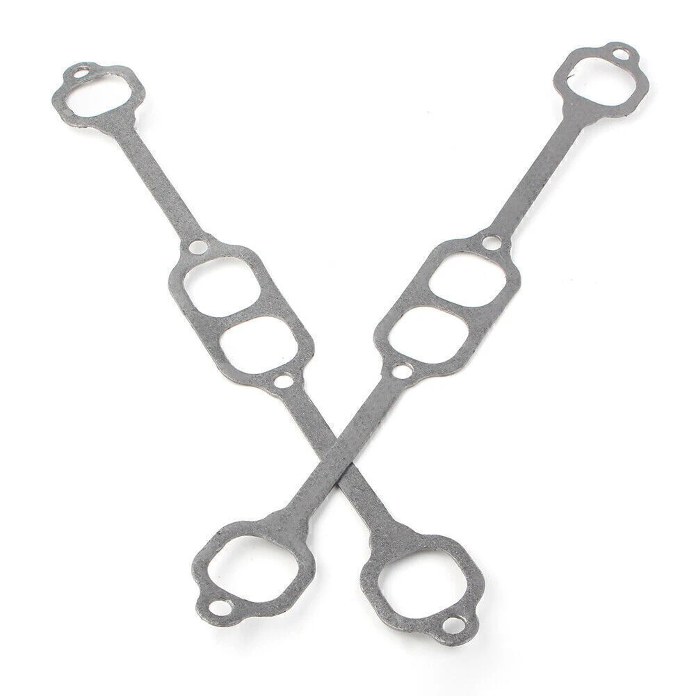 Exhaust Gasket Manifold Block To Manifold Gaskets For Mercruiser 5.0 And 5.7 Engines 1980-2002 With Center Rise
