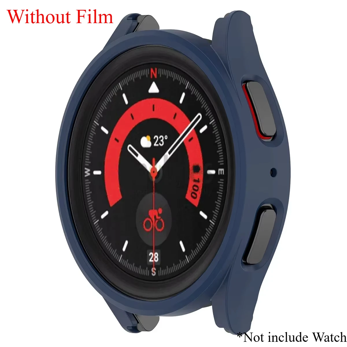 Durable Protective PC Case for Galaxy Watch 7 - Hollow Bumper Design