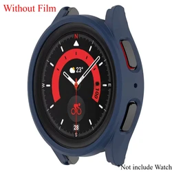 Durable Protective PC Case for Galaxy Watch 7 - Hollow Bumper Design (Midnight blue)