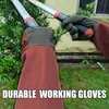 1Pair Garden Work Gloves Long Sleeve Thorn Proof Gardening Gloves  Farm Garden Welding Security Protection Safety Mechanic Glove 5