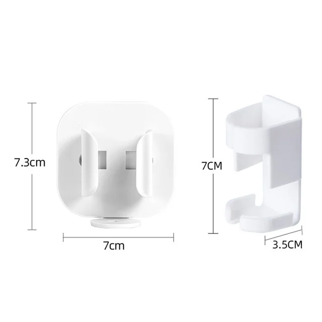 Porta spazzolino Organizzatore per rack Spazzolino elettrico Supporto a parete Salvaspazio Accessori da bagno 6