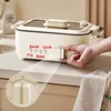 5L Electric Cooker Multi-functional Non-stick Electric Wok Home Large-capacity Hot Pot 2 Gear Temperature Adjust Frying Pan 220V 4