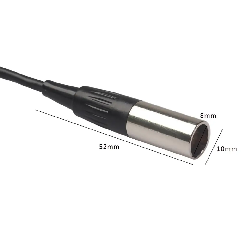 3.5mm To XLR Male Stereo Cable 1/8 Inch Adapter Cord 2M 1M 0.