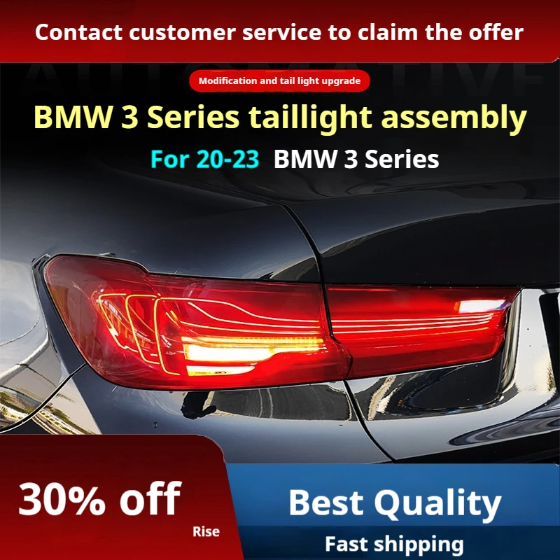 

Автомобильные фары для 20-23 BMW 3 серии, задняя часть в сборе G20G28, модифицированные ходовые огни CSL, сигналы поворота, стоп-сигналы