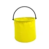 Beach Sand Play Bucket Toy Folding Collapsible Bucket Gardening Tool Outdoor Sand Pool Play Tool Toy Kids Summer Favor Dropship 3