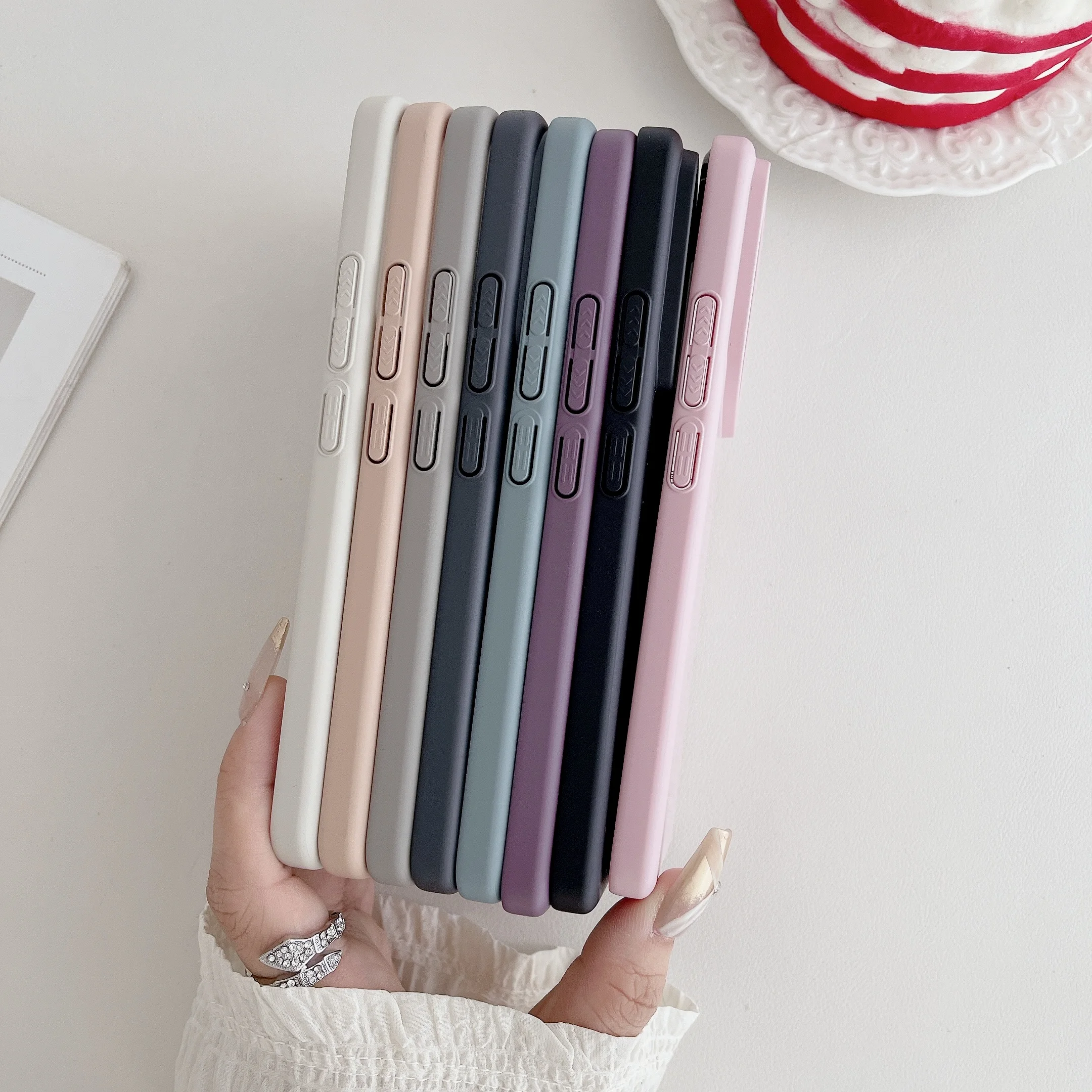 Luxury Matte Hard PC Magnetic Case - Ultra-thin Shockproof Wireless Charging Cover