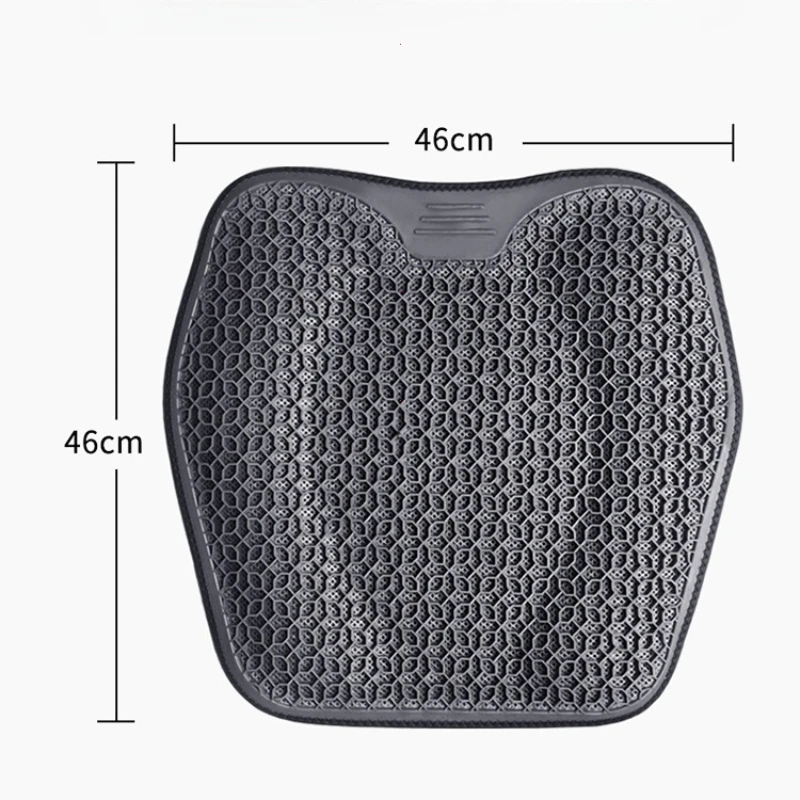 Gel-Filled Honeycomb Comfort Cushion - Breathable, Soft, and Easy-to-Clean Supportive Seating Pad