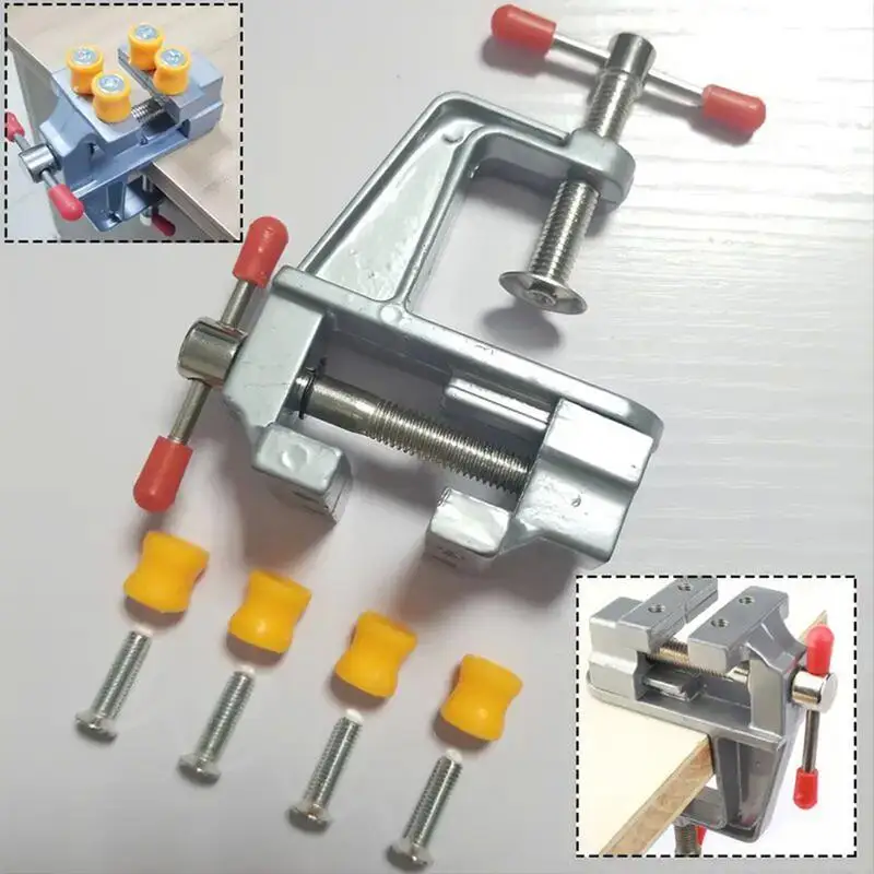 Bench Vise Work Bench Vise Small Hobby Clamps Portable Manufacturing Jewelers Hobby Bench Vice Mini Craft Repair Tool For 4