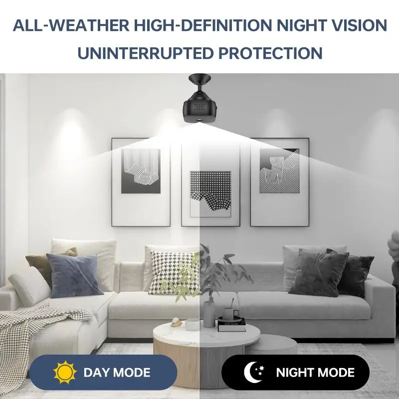 Xiaomi MIJIA 4K Mini Security Camera Full Color Night Vision High Definition WiFi Monitor Waterproof Motion Detect Surveillance 5