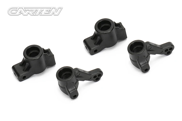 Lot De 2 Supports De Moyeu Avant En Plastique 1/14 Pour WLtoys 144001 - Pièce Détachée RC