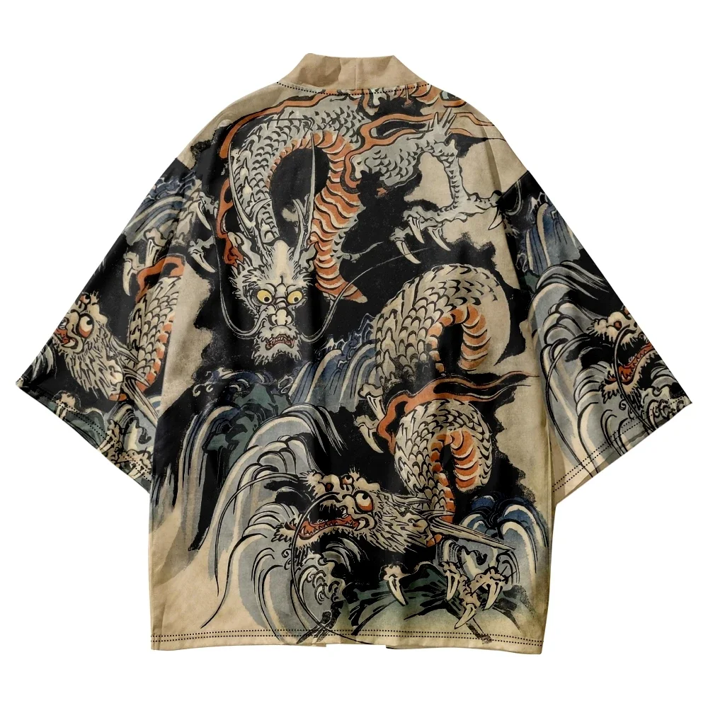 Japanese Kimono Samurai Haori Yukata Shirt for Men Women Cosplay