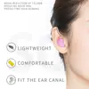 2/4/6/12/20PCS Soft Wax Cotton Earplugs Kneadable Pink Ear Plugs Sleeping Snoring Sound Insulation Noise Reduction Ear Plug 3