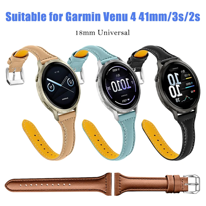 Elegant Leather Band Loop - Soft Wristband Bracelet Strap Replacement