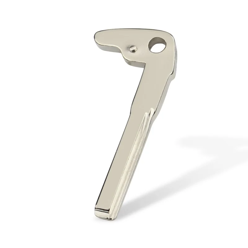 DUDELY Replacement Smart Key Blank For Mercedes Benz 2008 A E S G CLK SLK ML Class W220 Smart Chrome Uncut Key Blade Insert