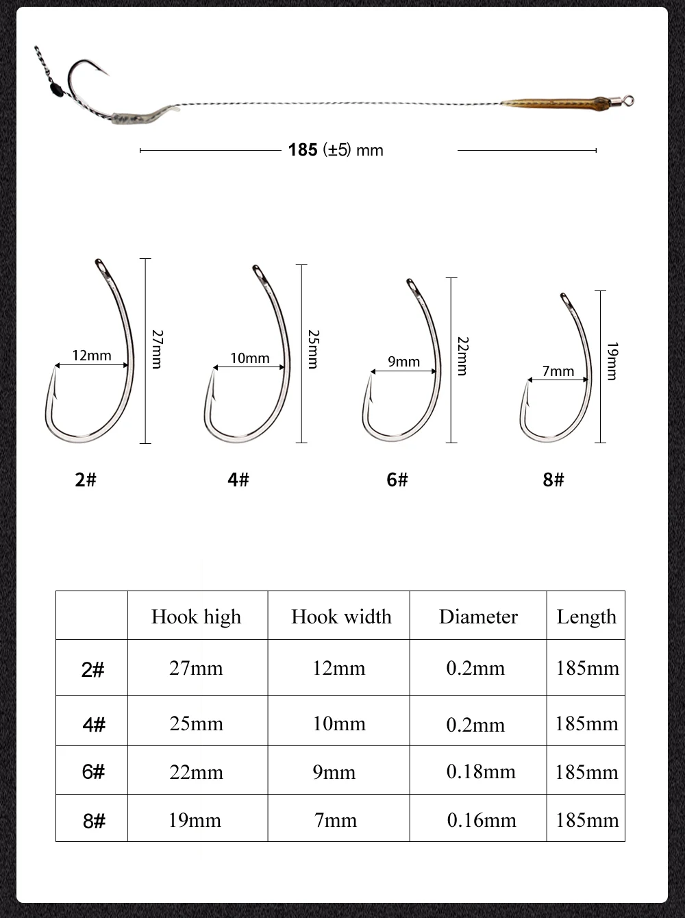 Karpfen Haar-rigs Mit Vorfachhaken Für Das Feeder-angeln_voghion.com