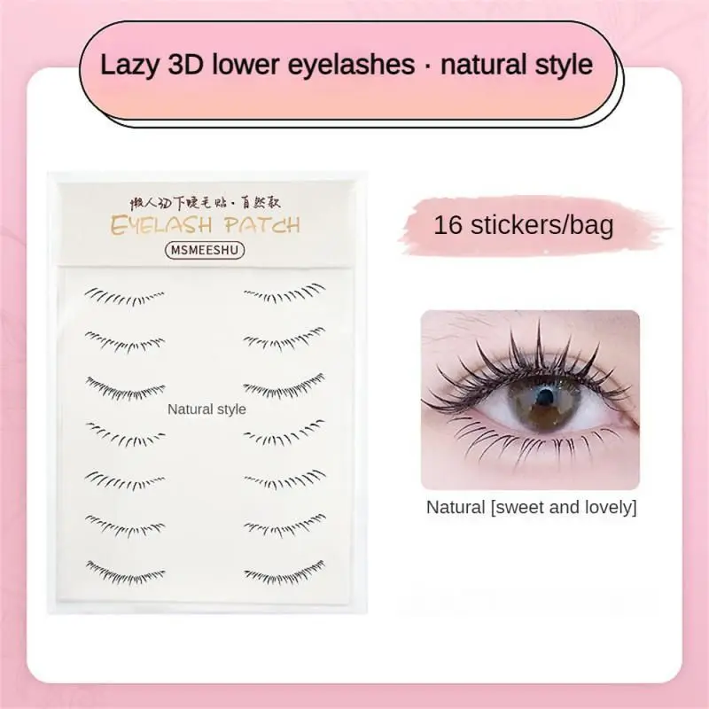 

Lazy 3D Lower Eyelash Tattoo Stickers Waterproof Lasting Fake Lashes Temporary Tattoo Natural Simulation Lower Eyelash Sticker