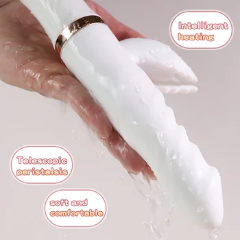 Telescopic Dildo Vibrator Automatic Up Down Massager G-spot Thrusting Retractable Pussy Toy Adult Sex Toys Sex Machine for Women 6