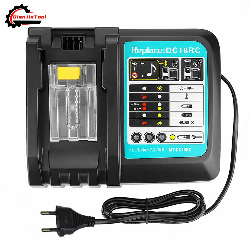 Li-ion Battery Charger Power Tool Charger For Makita 18V BL1815 1830 1840 1845 1860 14.4V BL1415 1430 1440 1445 1460 Battery inmoul original lamp projector epson for elplp53 for eb 1830 eb 1900 eb 1910 eb 1915 eb 1920w eb 1925w powerlite 1925w