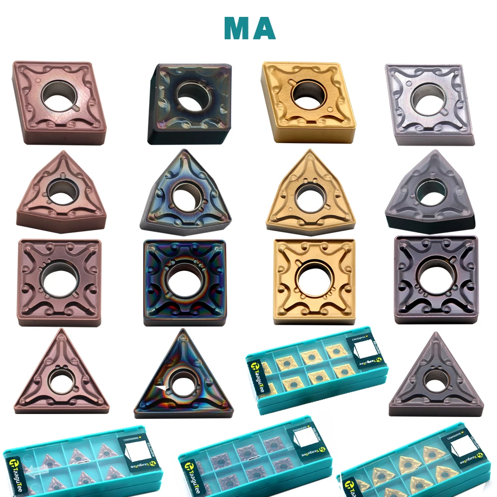 

CNMG120408 SNMG120408 TNMG120404 WNMG080404 MA Carbide Inserts Original External Turning Tool Blade CNC Lathe Cutter Tools