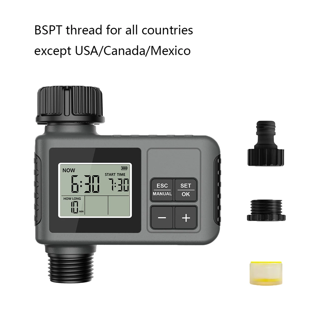 Insoma Automatyczny zegar wodny Inteligentny system nawadniania Zraszacz Zegar Programator ogrodowy Wyświetlacz LCD IPX7