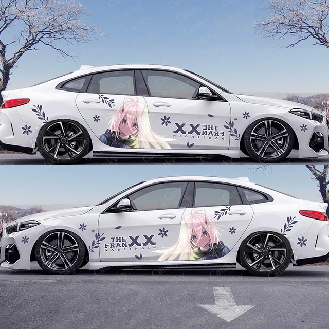 Anime Girl Car Wrap, Anime Car Vinyl Decal, Anime Girl Car Sticker, Racing  Car Decal, Anime Car Wrap, Manga Decal, Anime Girl Car Design 