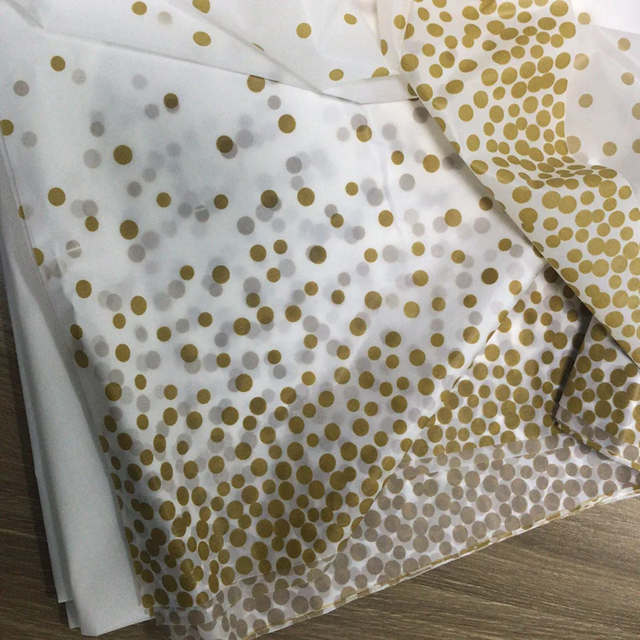 Rectangle Disposable Bronzing Gold Dot Waterproof Party Tablecloth for Birthday Restaurant Wedding Decoration
