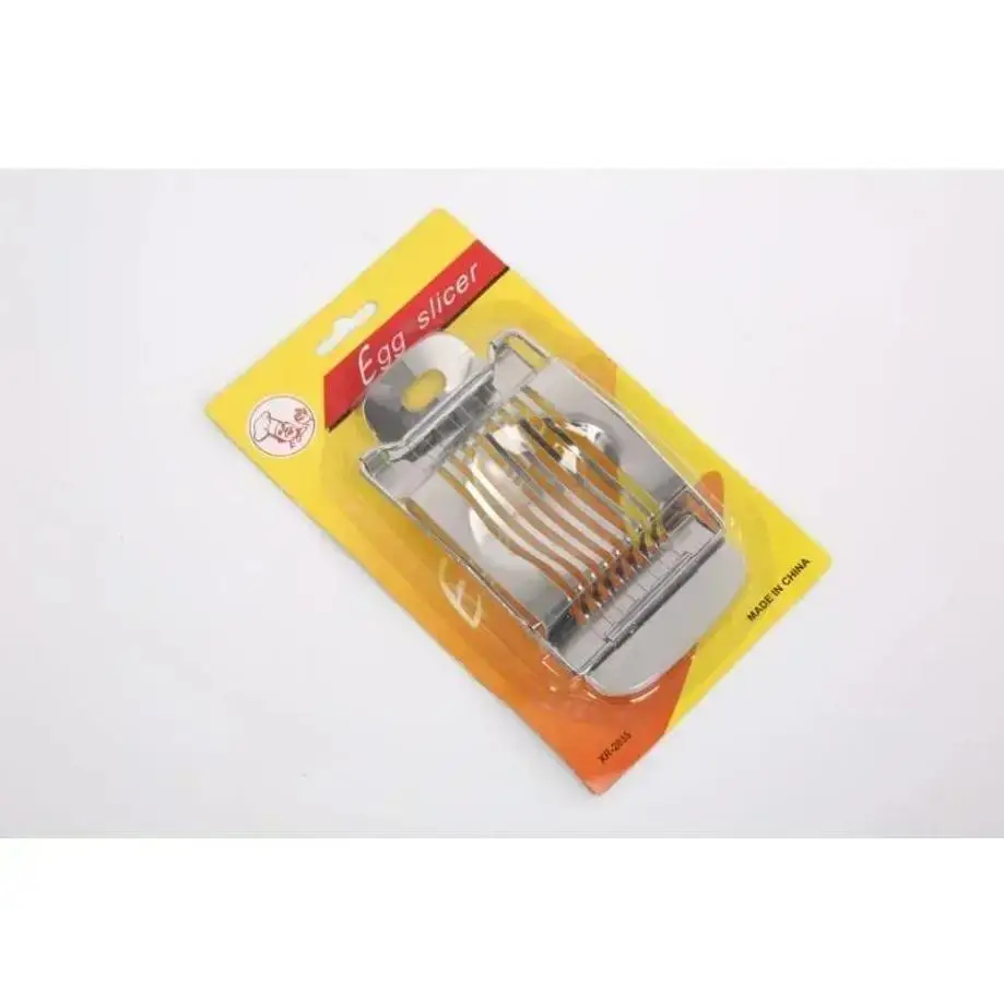 1 Pcs New Kitchen Portable Stainless Steel Wire Slicers Multifu Egg Egg Slicer For Hard Convenient Home Supplies Cooking Tools