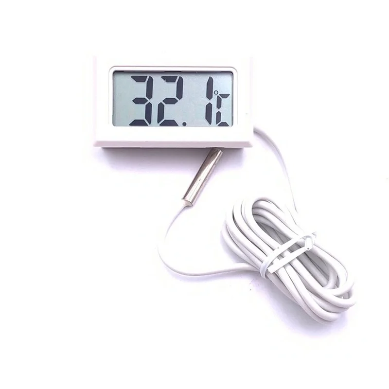 PC Water Cooling Thermometer & Flow Meter Kit - Digital Temperature Monitor For Computer Cooling Systems