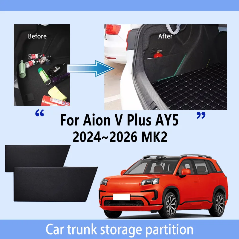 Car Accessories For Aion V Plus 2024~2026 Thickening Trunk Storage