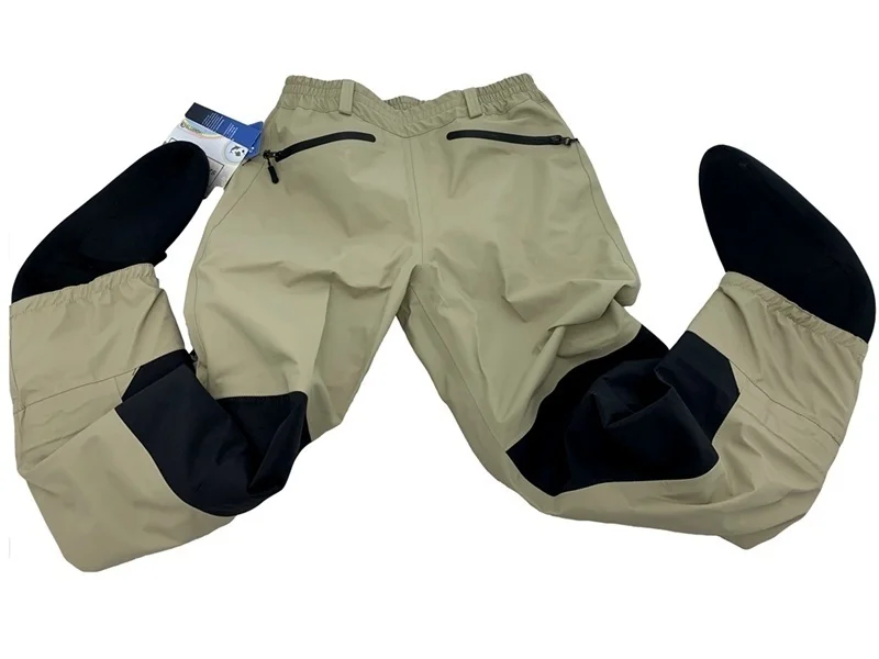 Description Picture 6 of item3 Layer Breathable Waterproof Fly Fishing Waist Waders Stockingfoot High Pant Wader Durable Duck Hunting Wading Pants