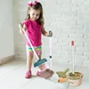 Children's Cleaning Toys Set Children's Educational Simulation Play Cleaning Housekeeping toys Broom Mop Dustpan Brushes 3