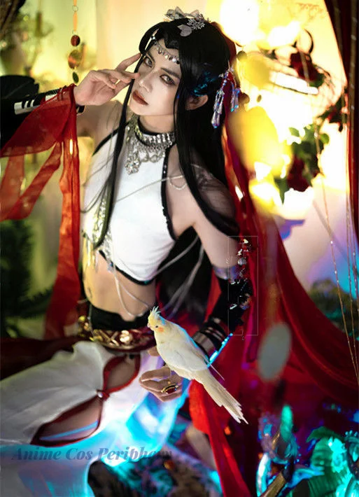 

TGCF Tian Guan Ci Fu Xie Lian Hua Cheng Cosplay Costume Xie Lian Yue Shen Loulan Cos Dress Hanfu