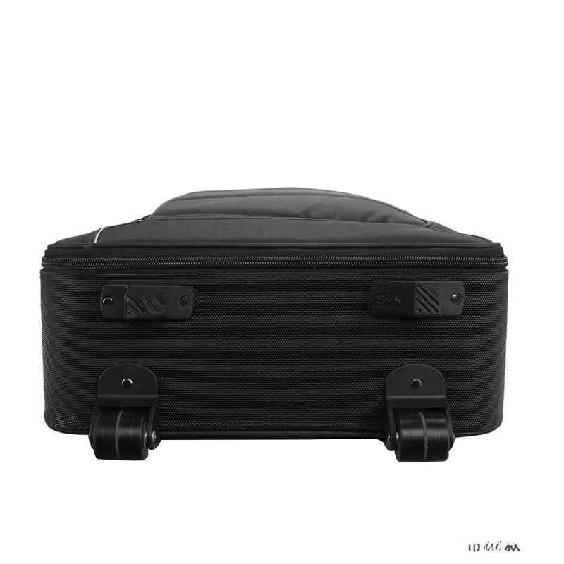 두꺼운 6키 전자 키보드 가방 (바퀴 포함) - 유에동 브랜드 전자 피아노용 악기 케이스