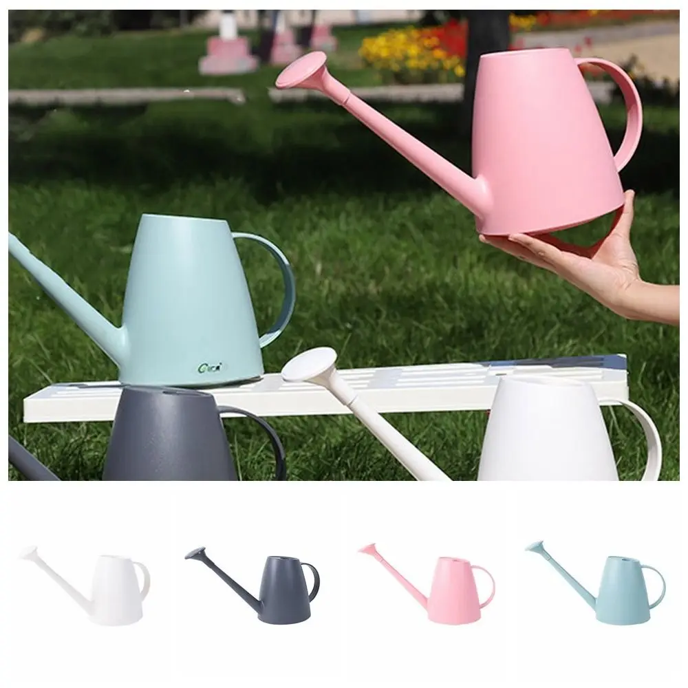 

1.8L Watering Can Large Capacity Thickened Long Spout Kettle Comfortable Handle Detachable Spray Head Watering Pot Gardening